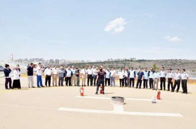 Hastanede Yangın Tatbikatı Düzenlendi