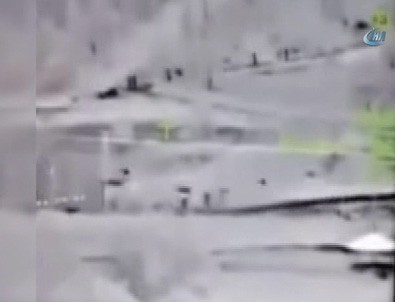 Karakola sızmaya çalışan PKK'lılar kamerada