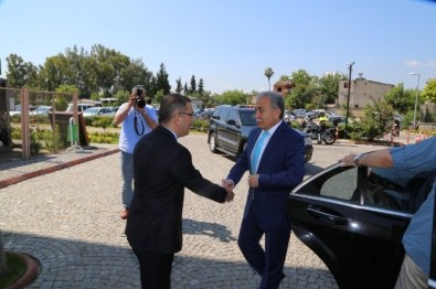 Vali Büyük'ten Başkan Çelikcan'a Veda Ziyareti