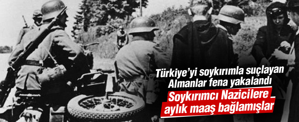 Almanya'dan soykırımcı nazilere maaş
