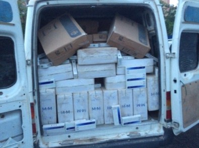 Batman'da 66 Bin 500 Paket Kaçak Sigara Ele Geçirildi