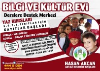 VESİKALIK FOTOĞRAF - Bilgi Kültür Evi Yaz Kursları Kayıtları Başlıyor