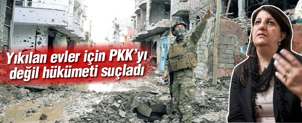 HDP'li Pervin Buldan yıkılan evler için hükümeti suçladı