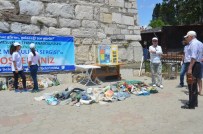 PİRİ REİS - Öğrenciler Denizden Topladıkları Atıkları Sergiledi