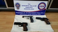 Sakarya'da 3 Adet El Yapımı Tabanca Ele Geçirildi
