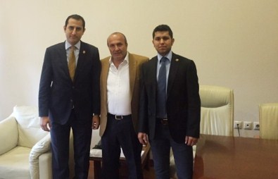Savcı Kara Ve Aydın'dan Başkan Arslan'a Veda Ziyareti