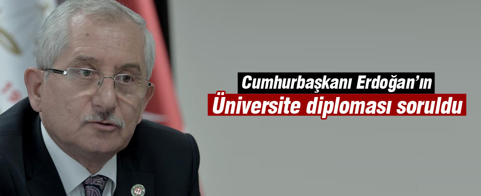 YSK Başkanı Güven'den diploma iddialarına yalanlama