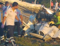 NAMIK KEMAL NAZLI - Eğitim uçağı düştü: 2 ölü!