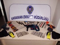 Karaman'da Kasa Hırsızları Tutuklandı