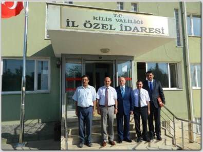 Nihat Özdemir, İl Özel İdare Genel Sekreteri Mustafa Bolat'ı Ziyaret Etti
