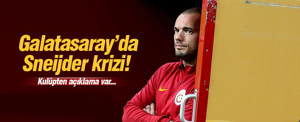 G.Saray'da Sneijder krizi