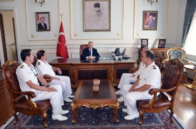 Tekirdağ Valisi Ceylan'a Denizcilik Ve Kabotaj Bayramı Ziyareti