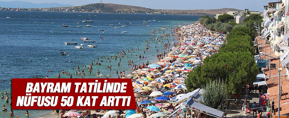 Avşa Adası'nın nüfusu 50 kat arttı