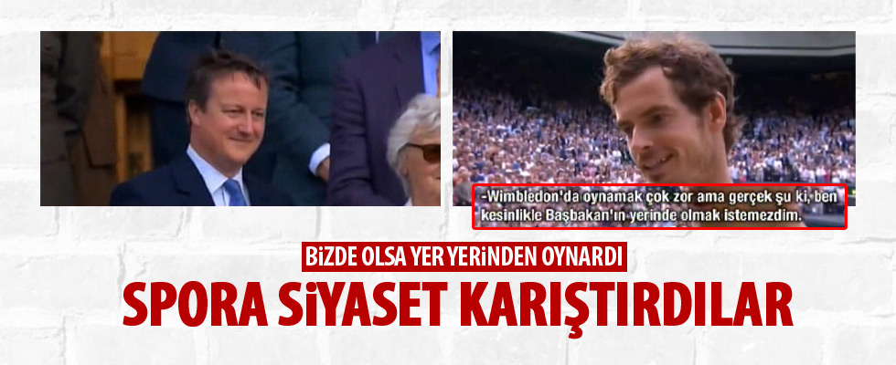 Başbakan Cameron Wimbledon'da yuhalandı