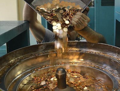 Darphane'nin beşlik altın üretimi yüzde 44 arttı