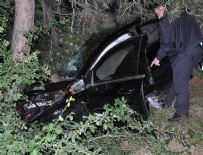 Kastamonu'da 2 araç aynı noktadan peş peşe tarlaya uçtu