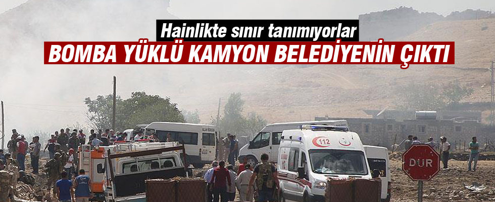 Terör saldırısında 'belediye araçları' kullanılmış