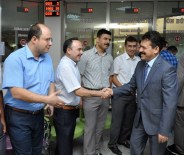 BAYRAM ŞEKERİ - Adana Adliyesi'nde Bayramlaşma