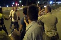 ALKOLLÜ SÜRÜCÜ - Alkollü Sürücü İle Arkadaşları Gazetecilere Saldırdı