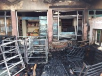 ALTıNOLUK - Benzin İstasyonunda Korkutan Yangın