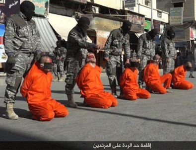 IŞİD 5 futbolcunun kafasını kesti