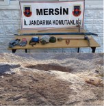 OKSİJEN TÜPÜ - Mersin'de Kaçak Kazı Yapan 2 Kişi Suçüstü Yakalandı