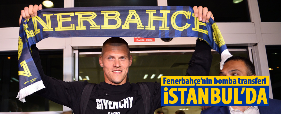 Fenerbahçe'nin yeni transferi İstanbul'da