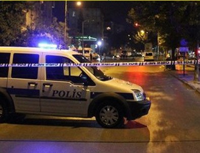 Polis aracına silahlı saldırı