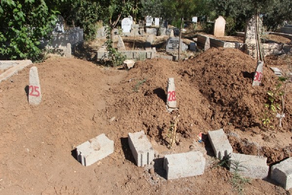 56 PKK'lı teröristin cenazesi sessiz sedasız gömüldü