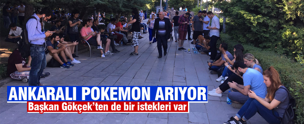 Başkent'te Pokemon çılgınlığı