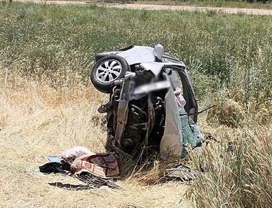 Otomobil şarampole devrildi: 5 ölü