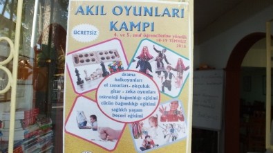 Burhaniye'de Akıl Oyunları Kampı