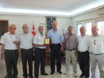 İSKENDER YÖNDEN - Didimli Gazilerden Kaymakam Ve Baskana Nezaket Ziyareti