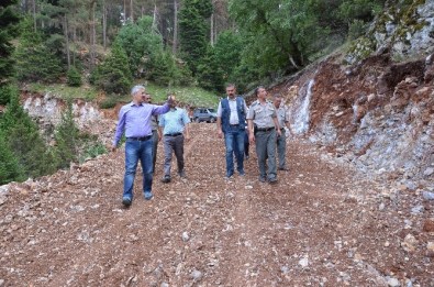 Mersin Orman Bölge Müdürlüğü, Yol Açma Çalışmalarına Devam Ediyor