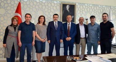 Ortahisar Belediye Başkanı Ahmet Metin Genç'e TGC Yönetimi'nden Ziyaret