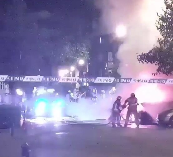 Brüksel yangın yeri