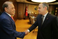 FARUK ÖZÇELIK - Bakan Kılıç, Taksim Spor Kulübü Başkanı Hamamcıoğlu'nu Kabul Etti
