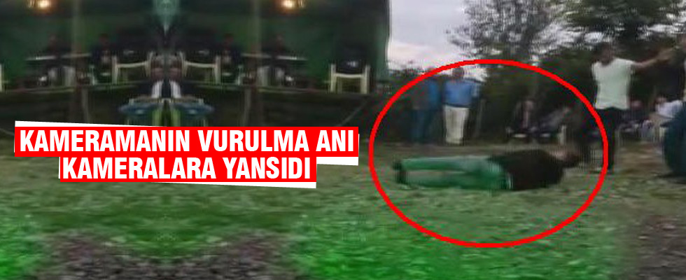 Kameramanın vurulma anı