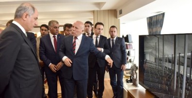 İçişleri Bakanı Ala Başkan Sekmen'i Ziyaret Etti