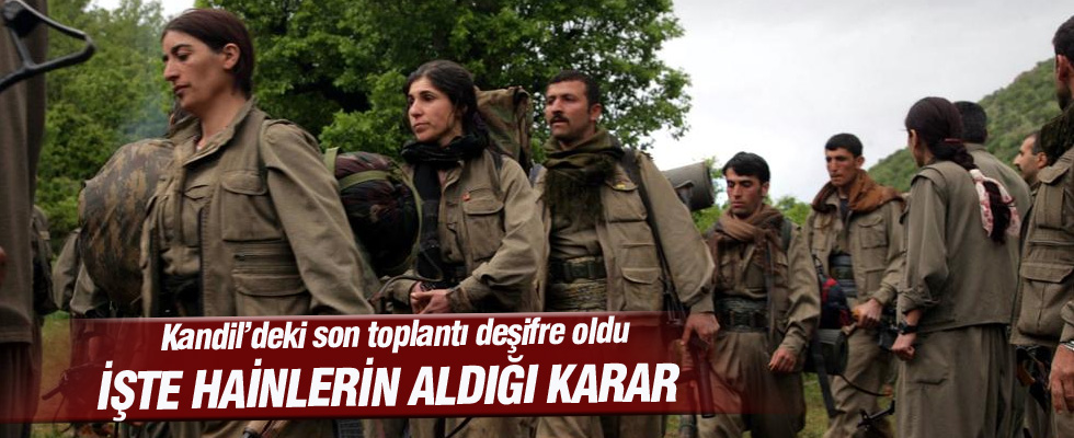 PKK Türkiye'den kaçıyor