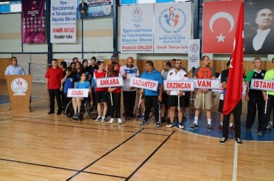 Türkiye Bedensel Engelliler Badminton Şampiyonası Avanos'ta Başladı