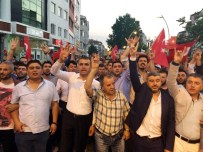 AK Parti Ve MHP'liler Kol Kola Yürüdü