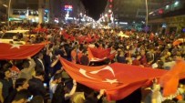 Erzurum'da Halk Sokağa Döküldü