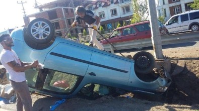 Fatsa'da Trafik Kazası  Açıklaması 5 Yaralı