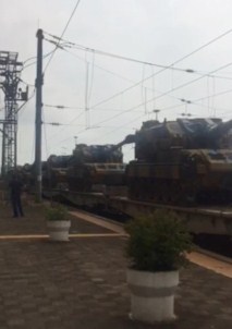 Hatay'dan Konya'ya Götürülmek İstenen 8 Adet Obüs Tankına El Konuldu, 5 Asker Gözaltına Alındı