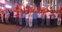 On Binler Kasımpaşa'dan Taksim'e Yürüdü