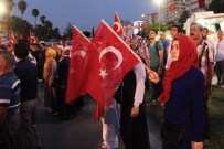 Adana'da Milli İradeye Saygı Mitingi