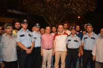 VATANA İHANET - Aliağa'daki Demokrasi Nöbetine Sürekli'den Destek