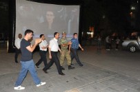 Bozüyük'te Demokrasi Nöbeti Sürüyor