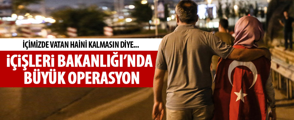 İçişleri'ne operasyon